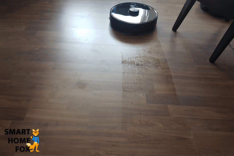 test nettoyage aspirateur robot m7 pro lavage sol
